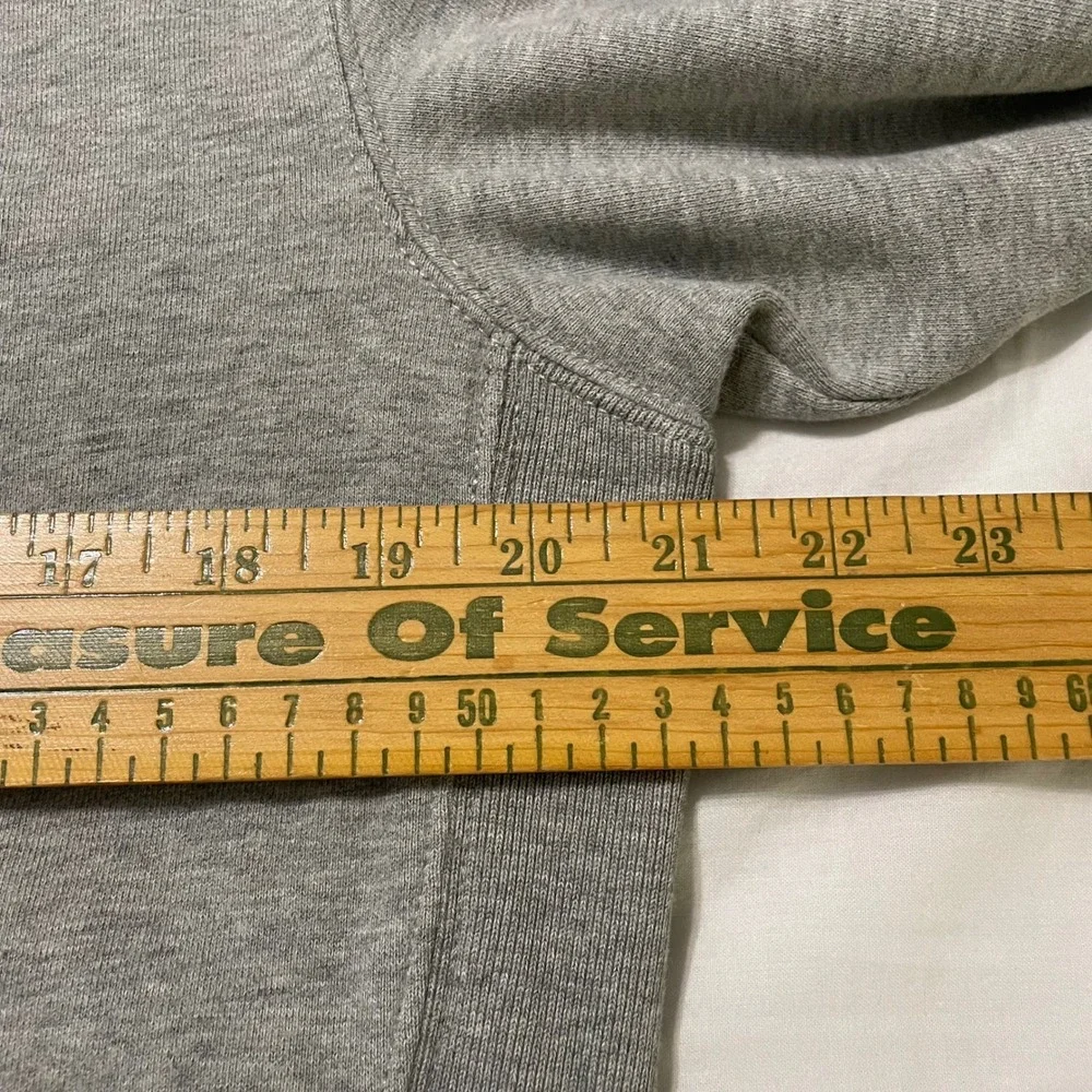 Polo Ralph Lauren Track Jacket Mens M Gray Full Zip Stripe Fleece Sweatshirt